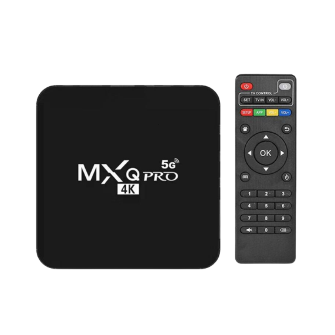 ANDROID TV BOX, 4K MXQ PRO ANDROID 11.1 DUAL BAND 2.4G/5.8G – QCT